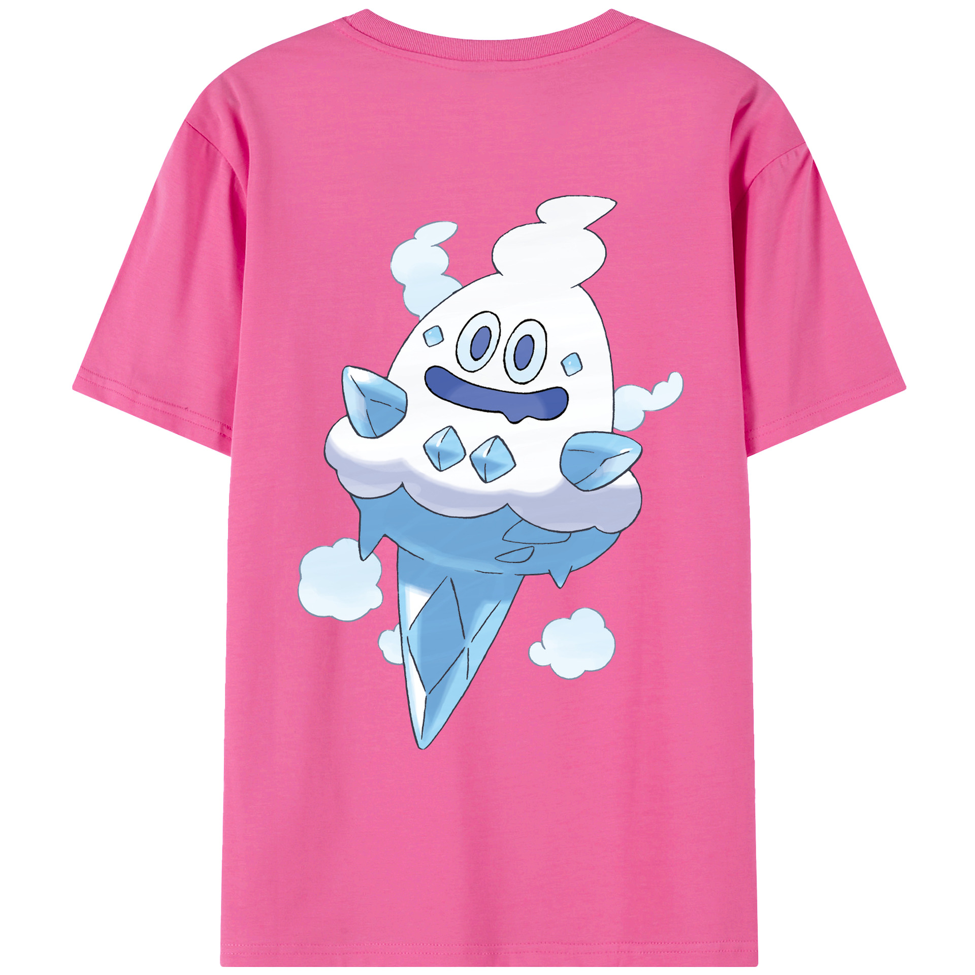 （画像用） ポケットモンスター Pokémon レディース半袖Tシャツ(バックプリント)